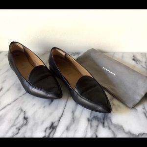Everlane Modern Point Black Loafer, fits like an 8